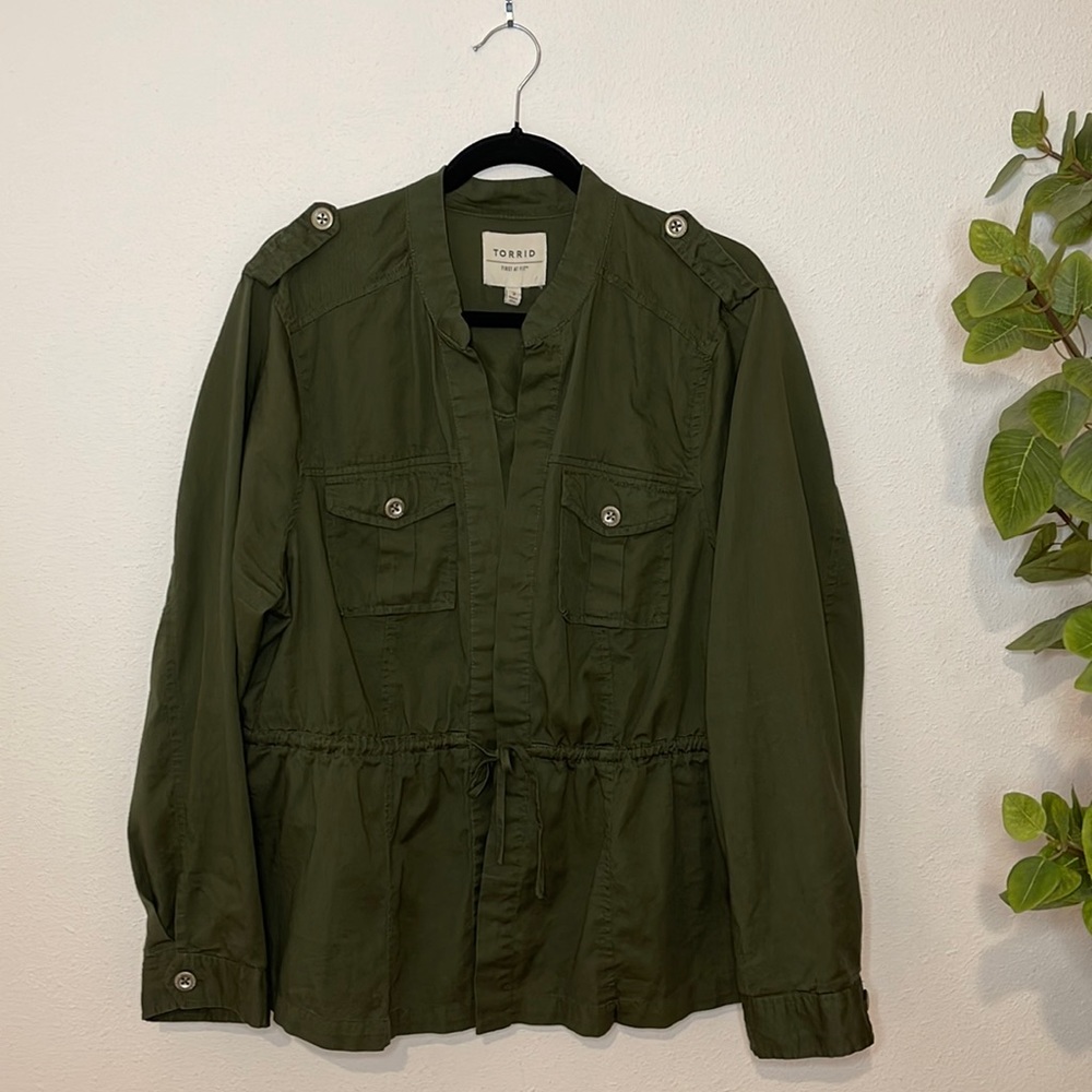 TORRID Plus Size Military Jacket